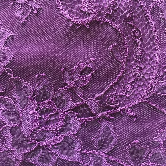 Alice + Olivia Mali Lace crop tank - Amethyst - Picture 5 of 6